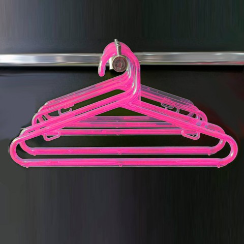 Cabide infantil colorido.