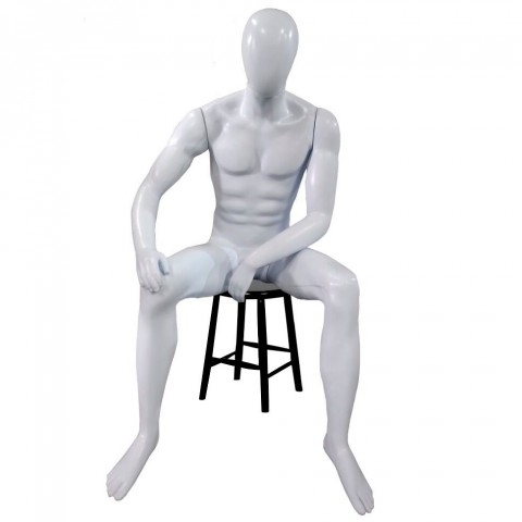 Manequim Masculino Sentado