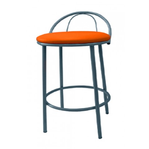 Banqueta tradicional baixa pintada